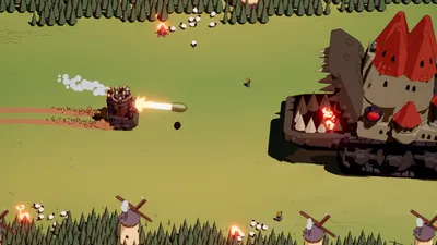 Wanderburg castle with crew and unlocked modules in a run